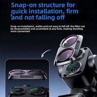 Filtre de lentille UV magnétique pour DJI Osmo Pocket 4 Pro 4P, verre optique étanche anti-buée, accessoires de protection pour caméra d'action
