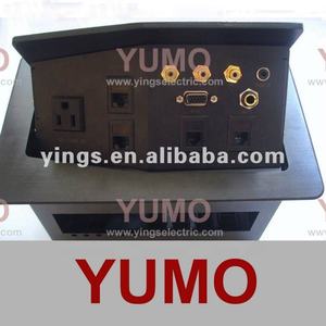 Prise de table pour poteau à gaz HZM-5 série HZM-5 prise de bureau avancée (poteau d'air) français anglais européen américain Type américain - Product Image 2