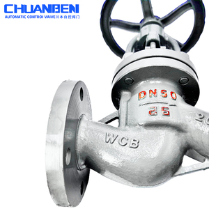 Van ngắt mặt bích bằng thép đúc với cấu trúc cổng nhiệt độ cao bằng tay cho phương tiện truyền thông dầu - Product Image 4