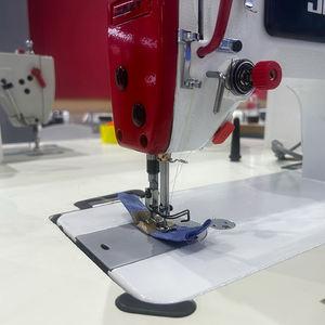 जुकी jk9810 नया मॉडल डायरेक्ट ड्राइव सिंगल सुई लॉक सिलाई मशीन कपड़ों के लिए नई आयरन औद्योगिक सिलाई मशीन - Product Image 2