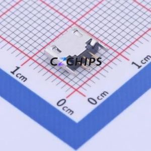 920-164A2021Y10101 USB Connector Through hole Component (THT) Connector Micro-B USB 2.0 Female Through Hole - Product Image 2