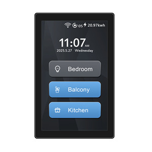 Interruptor de Cortina Lanbon <span class=keywords><strong>L10</strong></span> 2026 con Pantalla LCD Completa, TUYA WIFI, Tuya Zigbee, 1/2/3/4 Canales, Compatible con Control por Voz Alexa - Product Image 1