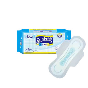 Serviettes hygiéniques ultra-fines à ailettes en coton, super absorbantes, anti-fuites, avec logo personnalisable OEM&ODM - Product Image 5