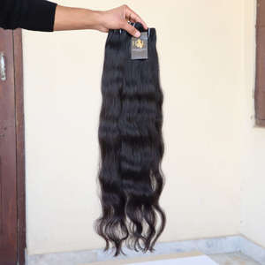 Extensiones de Cabello Humano Virgen de Templo Indio sin Procesar, Paquetes de Cabello Humano Brasileño de Visón de Alta Calidad, Precio de Fábrica al por Mayor - Product Image 1