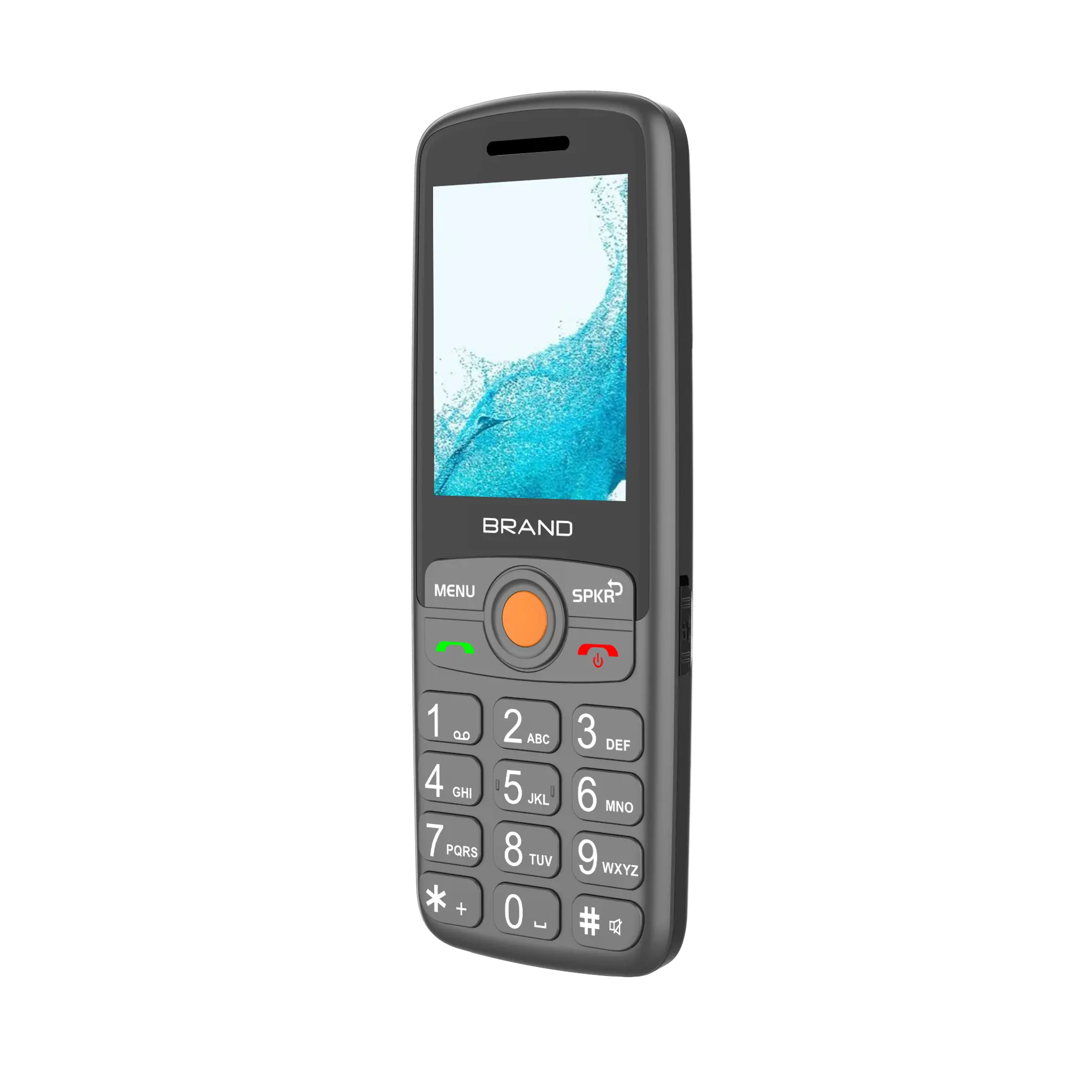 Ying taiスリムモデルF122.4インチベーシックスリムキーパッド携帯電話4Gフィーチャーフォン4G電話