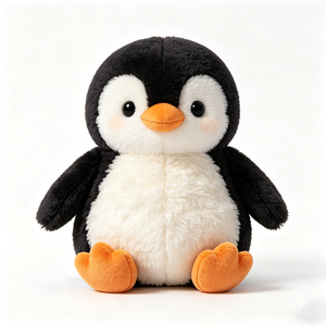 <b>Cute</b> Penguin Plush Toy ,Fluffy Penguin Stuffed Animal ,Soft Baby Penguin Plushie - Product Image 4