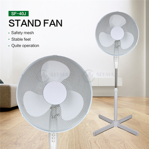 Susurro silencioso giratorio parrilla eléctrica Pedestal pie ventilador - Product Image 6