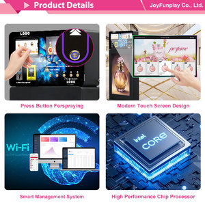 Distributeur automatique <span class=keywords><strong>de</strong></span> parfum JFP avec écran tactile, kiosque <span class=keywords><strong>de</strong></span> vaporisation <span class=keywords><strong>de</strong></span> parfum pour les entreprises <span class=keywords><strong>de</strong></span> <span class=keywords><strong>vente</strong></span> au détail - Product Image 3