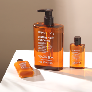 Ensemble d'articles de toilette pour hôtel, parfum d'<span class=keywords><strong>orange</strong></span>, distributeur mural, gel douche, hydrate en douceur la peau, shampoing et revitalisant pour cheveux - Product Image 1