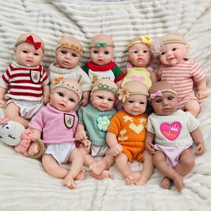 Poupée Reborn Interactive de 12 pouces à Yeux Ouverts, Corps en Silicone Souple et Expression Réaliste, Bébé Anatomiquement Correct pour Jeu de Rôle Enfants - Product Image 1