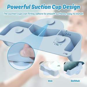 Station de lavage de cheveux portable en silicone <span class=keywords><strong>pour</strong></span> enfants, <span class=keywords><strong>bac</strong></span> à laver les cheveux avec gobelet de rinçage <span class=keywords><strong>pour</strong></span> enfants, tout-petits et adolescents, à utiliser dans la <span class=keywords><strong>baignoire</strong></span> ou l'évier - Product Image 3