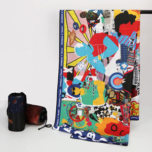 <span class=keywords><strong>Serviette</strong></span> <span class=keywords><strong>de</strong></span> <span class=keywords><strong>plage</strong></span> gaufrée extra large <span class=keywords><strong>de</strong></span> luxe en daim microfibre RPET recyclé sans sable avec impression <span class=keywords><strong>de</strong></span> logo personnalisé caractéristique <span class=keywords><strong>de</strong></span> séchage rapide - Product Image 3