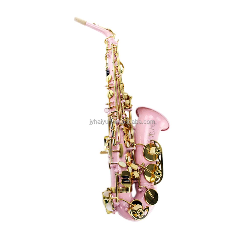 SEASOUND Alto Saxophone JYAS102DPWL in Pink White Lacquer