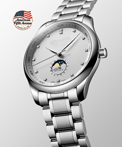 Montre de plongée mécanique de haute qualité, style minimaliste professionnel, fonction phase de lune, lumière nocturne, réserve de marche, acier inoxydable - Product Image 1