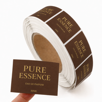 Autocollants en rouleau personnalisés en gros avec logo holographique en forme de cœur, étiquettes rondes noires laser pour emballage, autocollants de marque