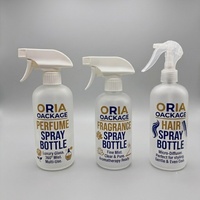 Bouteilles pulvérisatrices givrées transparentes personnalisées pour salons de coiffure, solutions de nettoyage, 250ML 300ML 500ML, emballage de pulvérisation moussante à gâchette