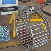 Machine automatique de réhabilitation de canalisations en spirale sans tranchée, moteur 70KW, roulements et engrenages pour la réparation des égouts souterrains