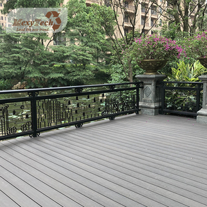Norme américaine d'ingénierie parquet extérieur en bois <span class=keywords><strong>revêtement</strong></span> de <span class=keywords><strong>sol</strong></span> en plastique gris foncé <span class=keywords><strong>balcon</strong></span> extérieur bricolage wpc - Product Image 5