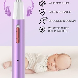 Tondeuse 2-en-1 pour poils du nez et des oreilles avec écran LED pour femmes et hommes, tondeuse à sourcils portable et étanche pour l'épilation du visage - Product Image 6
