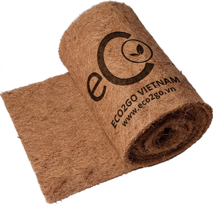 Eco2go Vietnam Tapis de protection contre l'érosion en fibres de coco biodégradables pour l'aménagement paysager et la protection des rives des rivières - Product Image 1
