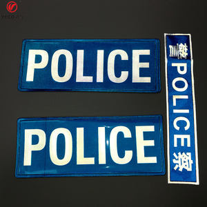 夜によく見える反射プリズムPVCテーププリントパターン縫製安全ベストユニフォームウェア洗える - Product Image 2