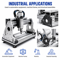 Plaque latérale structurelle en aluminium CNC de précision sur mesure pour le support de châssis de machine et l'assemblage d'équipements industriels