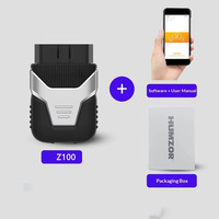 Instrument de diagnostic complet du véhicule Z100, scanner OBDII, version téléphone 9, fonctions spéciales, détecteur de diagnostic des pannes de voiture