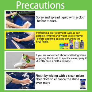 Recubrimiento de coche antiarañazos de Japón con fragancia leve Producto de cuidado de limpieza suave Solución de cuidado de coche Premium - Product Image 6