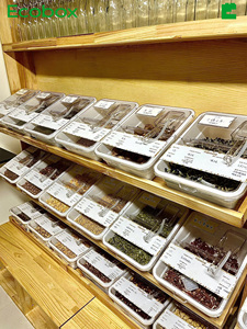 ECOBOX Contenedores con pala para pistachos, dulces, especias, semillas, alimentos secos, granos y frutos secos a granel, en venta - Product Image 5
