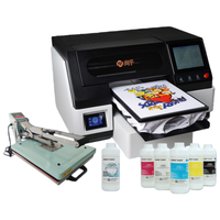 Impresora Digital Textil de Cama Plana Ecológica con Tinta Eco Solvente, Multi Idioma, Impresora Industrial de Inyección de Tinta de Alta Resolución DTG