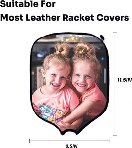 Funda Personalizada para Raqueta de Pickleball, Agrega tu Imagen, Foto o Logotipo, Compatible con la Mayoría de las Raquetas - Product Image 3