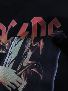 Felpa con Collo Tondo Stampa Digitale ACDC <span class=keywords><strong>Rock</strong></span> <span class=keywords><strong>Band</strong></span>, Felpa <span class=keywords><strong>Rock</strong></span> <span class=keywords><strong>Band</strong></span> Taglie Forti S-9XL - Product Image 4