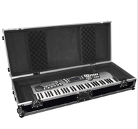 X-BASON Custom 61 Note tastiera Flight Case impermeabile in alluminio Road Case con custodie per attrezzi per la conservazione
