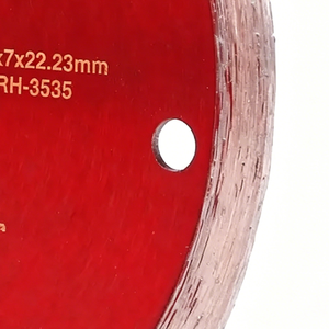 <span class=keywords><strong>Disque</strong></span> de coupe en céramique <span class=keywords><strong>diamant</strong></span>ée <span class=keywords><strong>professionnel</strong></span> 125x22.2mm pour la découpe de carreaux, fourniture OEM - Product Image 3