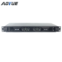 Amplificateur de puissance professionnel classe D 4 canaux 1U K4-450