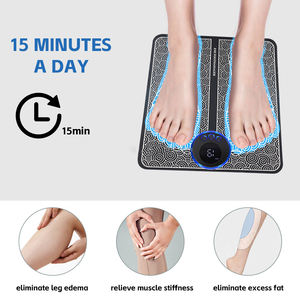 Intelligentes <span class=keywords><strong>EMS</strong></span> & <span class=keywords><strong>TENS</strong></span> Elektrisches Fußmassagegerät Vibrations-Wadenmuskel-Stimulator Bein- und Fußmassagegerät zur Schmerzlinderung - Product Image 6