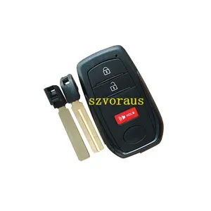 מפתח שלט חכם prox עם 3 כפתורים ל-yot 312.2-314.4 MHz מזהה FCC: HYQ14FBW**