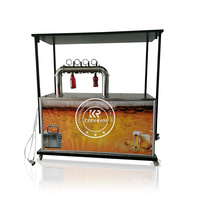 2025 tour de bière de table automatique bière boisson liqueur refroidisseur distributeur OEM caractéristique conteneur matériel Machine origine luxueux