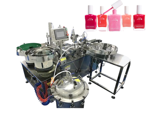 Automatic Nail Polish Filling Capping and Top <b>Labeling</b> <b>Machine</b> CX-GFT - Product Image 1