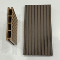 Planche de terrasse carrée classique creuse, résistante aux fissures, pour extérieur, escalier, terrasse, plancher composite WPC, plancher en bois composite WPC
