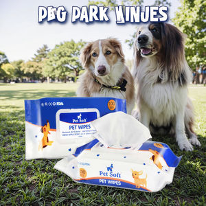 Toallitas Húmedas para Mascotas de Algodón Ecológico con Servicio OEM, Precio Bajo, Portátiles, Suaves, para Limpieza de Perros - Product Image 2