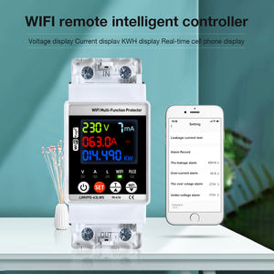 WIFI Intelligent 63A Affichage Numérique Courant Tension Compteur Protection contre les Fuites Dispositif Surveillance Disjoncteur Protecteur - Product Image 3