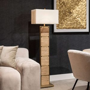 Lámpara de Pie de Diseño Minimalista y Lujoso, Fuente de Luz LED, Control por Interruptor, Uso Doméstico, Iluminación Decorativa para Sala de Estar y Dormitorio - Product Image 1