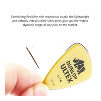 Jelo YTK-3 Dunlop Ultex Guitar Picks Sharp 433R Heavy Bass Acoustic Electric Guitars Stand Stringed Instruments Parts