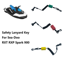 BRP SEA-DOO JET SKI PIÈCES ACCESSOIRES OEM 278003410 Key Safety Lanyak Assembly Spark900