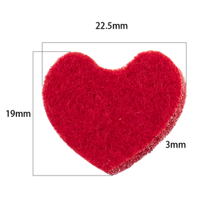Wholesale Heart Shape Stainless Steel <strong>Diffuser</strong> Locket Car <strong>Vent</strong> <strong>Clip</strong> Aromatherapy Car <strong>Diffuser</strong> Locket Random 10pcs Free Pads - Product Image 6