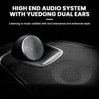 Haut-parleur central Plug and Play sans découpe, monté sur le tableau de bord central pour Volvo XC60 2017-2025