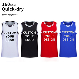 Canotta da Corsa Senza Maniche per <span class=keywords><strong>Uomo</strong></span> con Logo Personalizzato, Asciugatura Rapida, Leggera, per Allenamento in Palestra e Maratona, Prezzo di Fabbrica - Product Image 1