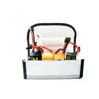 Sac de sécurité ignifuge et anti-explosion STP FPV Lipo Guard pour batterie de drone de course RC FPV portable en plastique