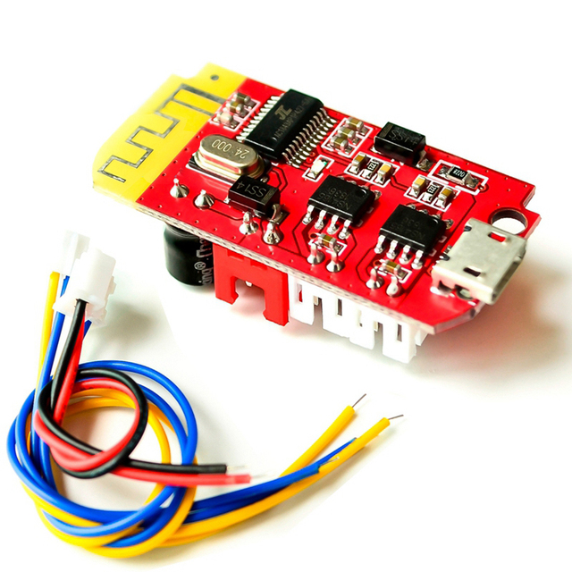 CT14 miniature 4.2 stereo blue tooth amplifier audio module F class 5W+5W with charging DIY modified speakers
